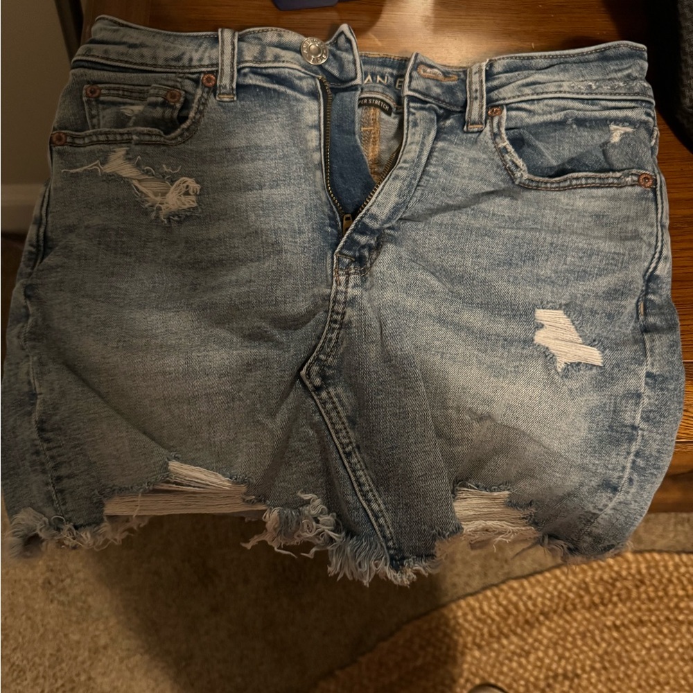 Jean skirt American eagle